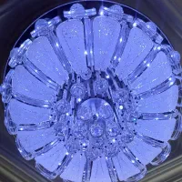 لوستر کریستالی درحد آک موزیکال فول ۲کنترله۲عدد