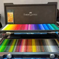 مداد رنگی فابر کاستل ۱۲۰ رنگ پلی کروم|لوازم التحریر|مشهد, سجاد شهر|دیوار