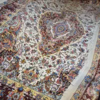 فرش جفت ۹ خطیبی مرینوس دستباف تبریز