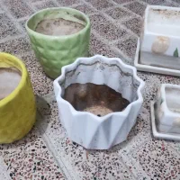 چند مدل گلدان سفالی