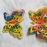 پروانه های آهنربای تزئینی