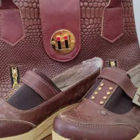 ست کیف وکفش پوست ماری|کیف، کفش، کمربند|میاندوآب, |دیوار