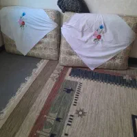 مختع عتیقه  پشتی قدیمی مادر بزرگ