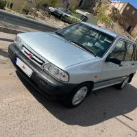 پراید مدل87 نقرآبی دوگانه کارخانه