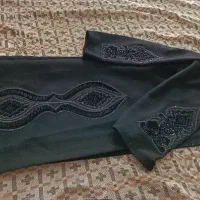 مانتو مشکی لمه مرجان|لباس|کوهدشت, |دیوار