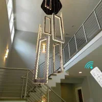 لوستر الماس. کهکشانی مستطیل کد ۱۵۴۰. AC light|لوستر و چراغ آویز|تهران, سنگلج (شاپور)|دیوار