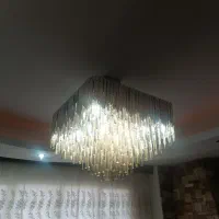 لوستر کریستال نو|لوستر و چراغ آویز|کرج, باغستان|دیوار