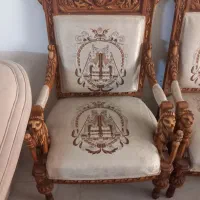 مبل سلطنتی 9نفره|مبلمان خانگی و میز عسلی|تهران, جوادیه|دیوار