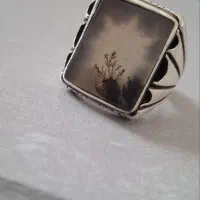 انگشتر نگین شجر تک درخت