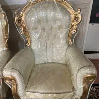 مبل سلطنتی 9نفره درحدنو.کم کار.به همراه کاور