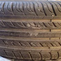 فروش ۴ عدد تایر لاستیک دسته دوم رینگ ۱۴|قطعات یدکی و لوازم جانبی|ایرانشهر, |دیوار