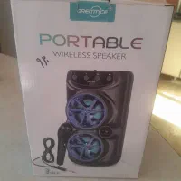 اسپیکر میکروفن دار پرتابل(ازبانه وگناوه میارم)