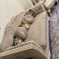 مبل کلاسیک ۷ نفره چوب راش ومیز ناهار خوری ۶ نفره|مبلمان خانگی و میز عسلی|تهران, نیاوران|دیوار