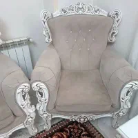 مبل استیل طرح یونانی ۷ نفره|مبلمان خانگی و میز عسلی|تهران, یاخجی آباد|دیوار