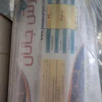دو تخته فرش ۶متری جانان رنگ آبی نو