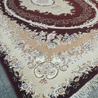 فرش ۶ متری درحد نو گل ابریشم