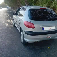 پژو ۲۰۶ مدل ۹۰ بی رنگ تیپ ۲