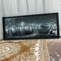 تابلو مدرن چراغ دار