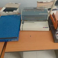 منگنه مکس دستگاه صحافی و کاتر a 3و فنر پلاستیکی