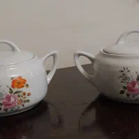 قندان چینی در دار|ظروف سرو و پذیرایی|تهران, مرزداران|دیوار