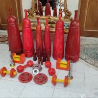 وزنه ورزشی میل و دمبل