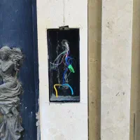 آیفون تصویری سیماران لمسی و کارتی مدل فراز|مصالح و تجهیزات ساختمان|مشکیندشت, |دیوار