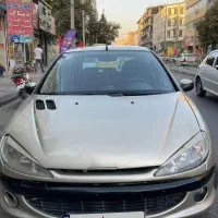 206 بژ مدل 86|خودرو سواری و وانت|کرج, احدآباد|دیوار