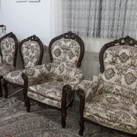 مبل ۹نفره  چوب راش|مبلمان خانگی و میز عسلی|قیدار, |دیوار
