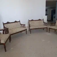 مبلمان چوبی قدیمی|مبلمان خانگی و میز عسلی|کرج, محمود آباد|دیوار