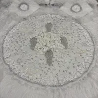 سرویس ۵ تکه روتختی عروس کار دست