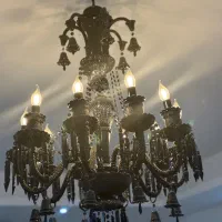 لوستر کامل شیشه