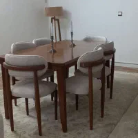 میز نهار خوری شش نفره نو