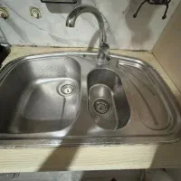 سینک ظرفشویی اخوان بسیار تمیز و نو
