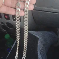 زنجیر نقره کارتیر.  عیار۹۲۵ ایتالیا.۱۰۵ گرم|جواهرات|تهران, جوادیه تهرانپارس|دیوار