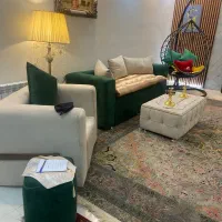 مبلمان  ۸نفره فروش فوری قیمت توافقی|مبلمان خانگی و میز عسلی|مهاجران, |دیوار