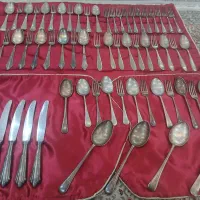 قاشق و چنگال و چاقو انگلیسی با قدمت ۹۰سال|کلکسیون اشیاء عتیقه|تهران, فدک|دیوار