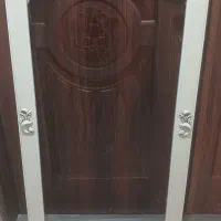 تخت دونفره چوب و اینه و میز|تخت و سرویس خواب|مشهد, طلاب|دیوار