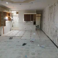 سرامیک چسبی دوغابی کف وبدنه آجر سنتی بین کابینتی|خدمات پیشه و مهارت|بهبهان, |دیوار