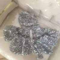 کاپشن سرهمی وشنل پلنگی دخترونه خیلی نو وسالم|کفش و لباس بچه|ساوه, |دیوار