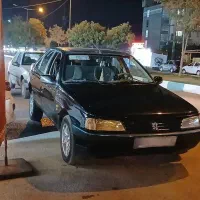 پژو405 مشکی مدل 83فول لوازم
