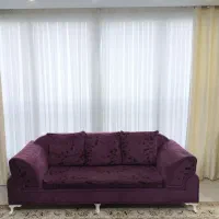 ست مبل راحتی ۵ نفره سالم و در حد نو|مبلمان خانگی و میز عسلی|اصفهان, کشاورزی|دیوار