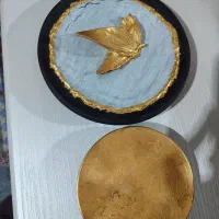 ظرف دیواری دکوری ۵تیکه|صنایع دستی و سایر لوازم تزئینی|سراوان, |دیوار