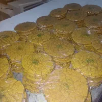 به همکارگل کن وگلچین خانم برای سوهان پزی