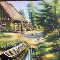 تابلو نقاشی رنگ روغن|تابلو، نقاشی، عکس|چابهار, |دیوار