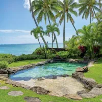 طراحی و ساخت استخر های ساحلی و جزیره های مینیاتوری