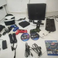 PS4 pro همراه vr معاوضه با ps5 هم دارم