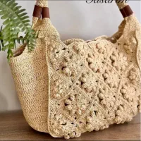 بافت انواع کیف های رافیا|کیف، کفش، کمربند|رشت, یخسازی|دیوار