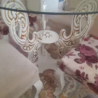 میزنهارخوری  ۴ نفره|میز و صندلی غذاخوری|هشتگرد, شهرک ریحانه|دیوار