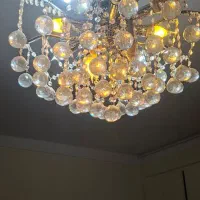 لوستر استیل ده شاخه