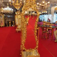 آینه ایستاده متحرک تمام فلز